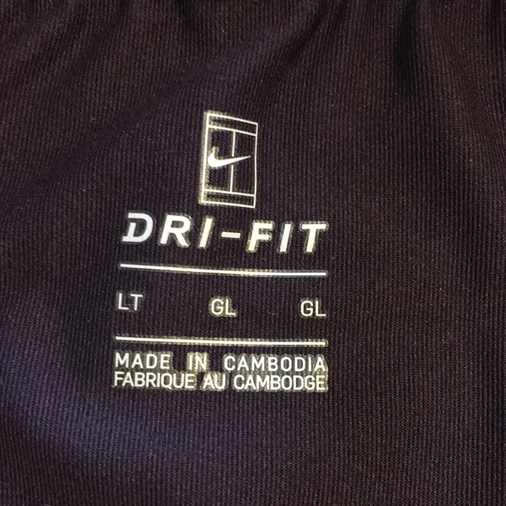 Nike Court Dry Straight Tennis Skirt Size LT